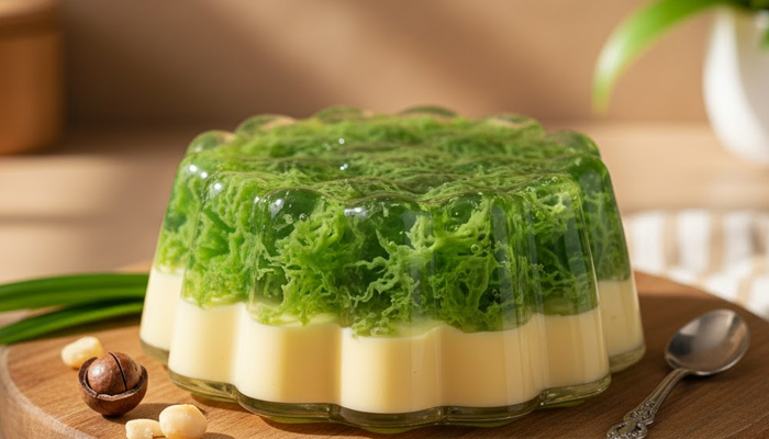 puding lumut mentega
