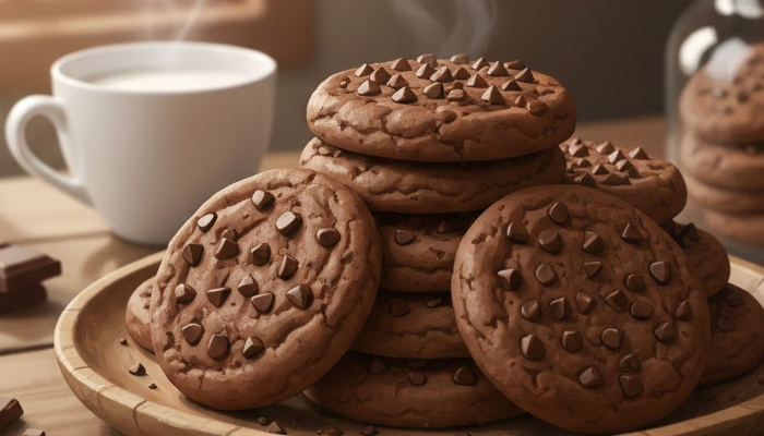 Biskuit Cokelat