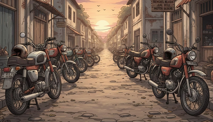 motor jadul