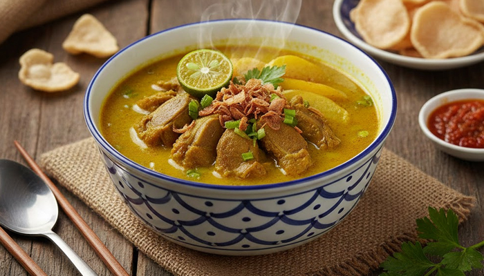Soto Bebek Kuah Kuning