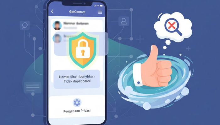 Menyembunyikan nomor HP di GetContact