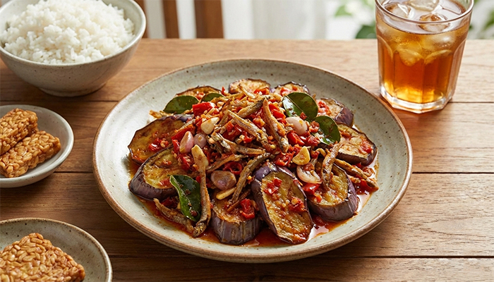 terong teri balado