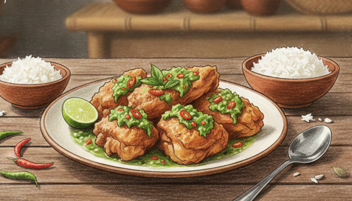 ayam cabao hijau