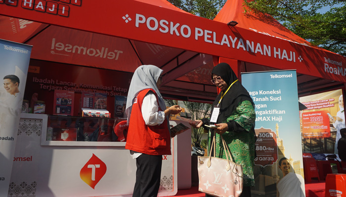 Posko Siaga Haji Telkomsel