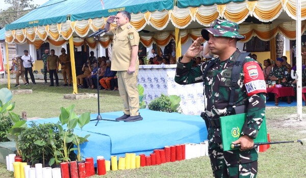 Membangun dari Pelosok, TMMD ke-130 Kodim 0206/Dairi, Perkuat Semangat Kebersamaan di Pakpak Bharat