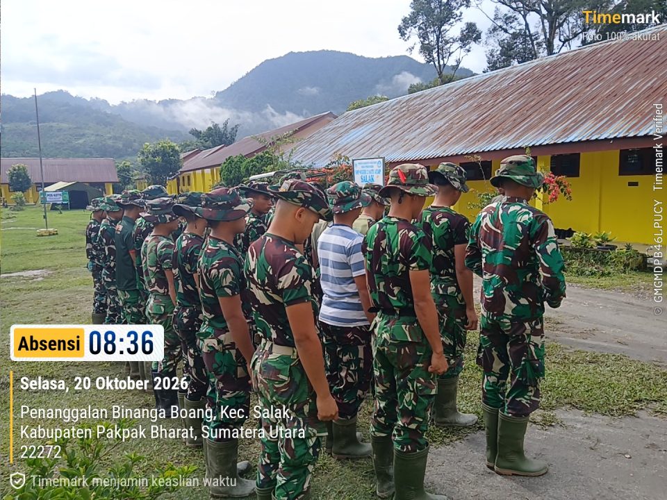 Satgas TMMD ke-130 Mantapkan Kesiapan Membangun Desa