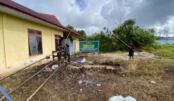 Pantang Surut! Satgas TMMD ke-130 Temukan Sumber Air Bersih, Sumur Bor Kuta Dame Capai 75 Persen