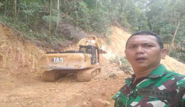 Sejauh 1.000 Meter, Jalan TMMD ke-130 Jadi Tumpuan Harapan Masyarakat Sibongkaras