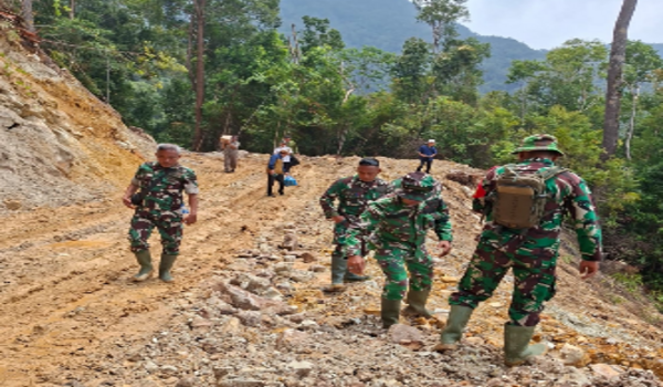 Dandim 0206/Dairi Cek Kesiapan TMMD ke-130 di Pakpak Bharat, Ribuan Meter Jalan Jadi Sasaran Pembangunan