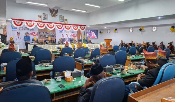 Dandim 0206/Dairi Hadiri Paripurna Hari Jaadi ke-79, Momentum “Bangkit Bersama Semakin Tangguh”  